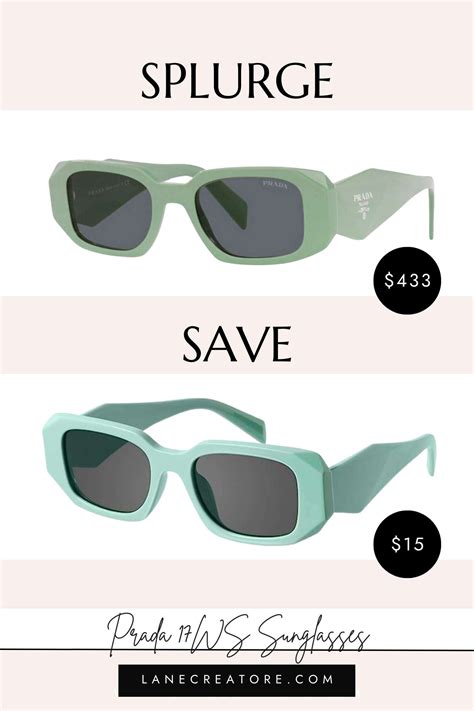 prada 17ws sunglasses dupe|Prada Sunglasses: Get the Designer Look on Amazon .